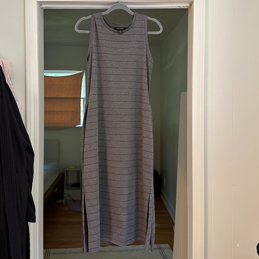 Banana Republic Stripe Ponte Tank Dress